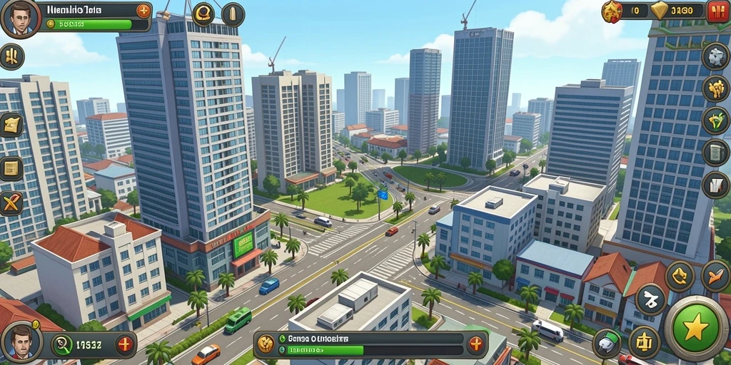 Tangkapan layar 1: Menampilkan beragam mini game yang tersedia.