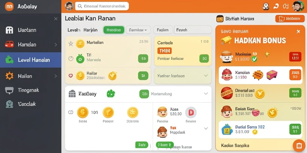 Tampilan antarmuka yang user-friendly dan menarik.