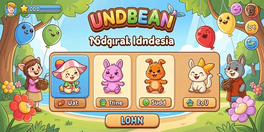 Tampilan menarik dari menu utama BEBASMAX.