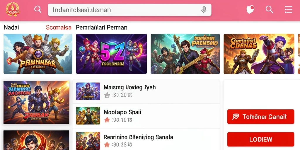 Tampilan antarmuka yang menarik dan mudah dinavigasi.