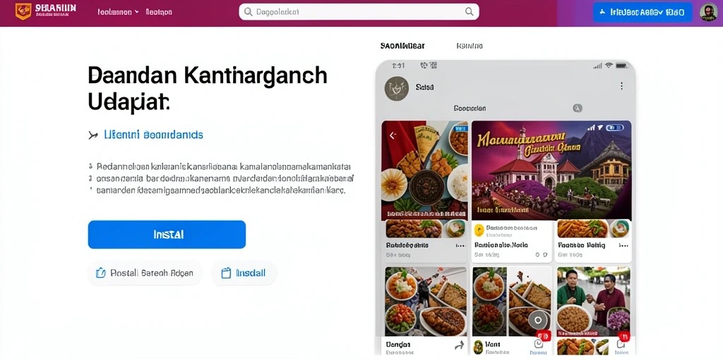 Tampilan antarmuka yang menarik dan mudah digunakan.