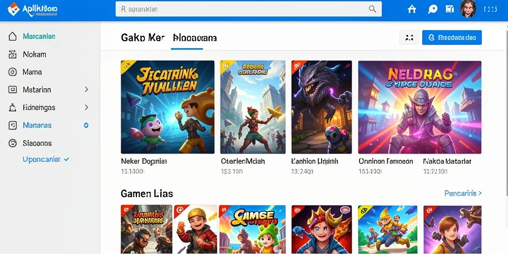 Tampilan antarmuka yang menarik dan mudah dinavigasi.