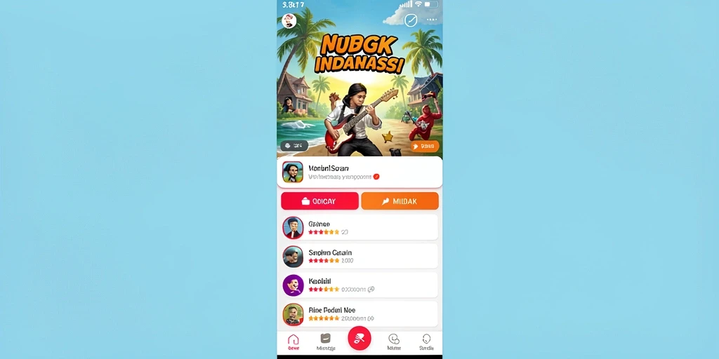 Tampilan antarmuka yang menarik dan mudah digunakan.