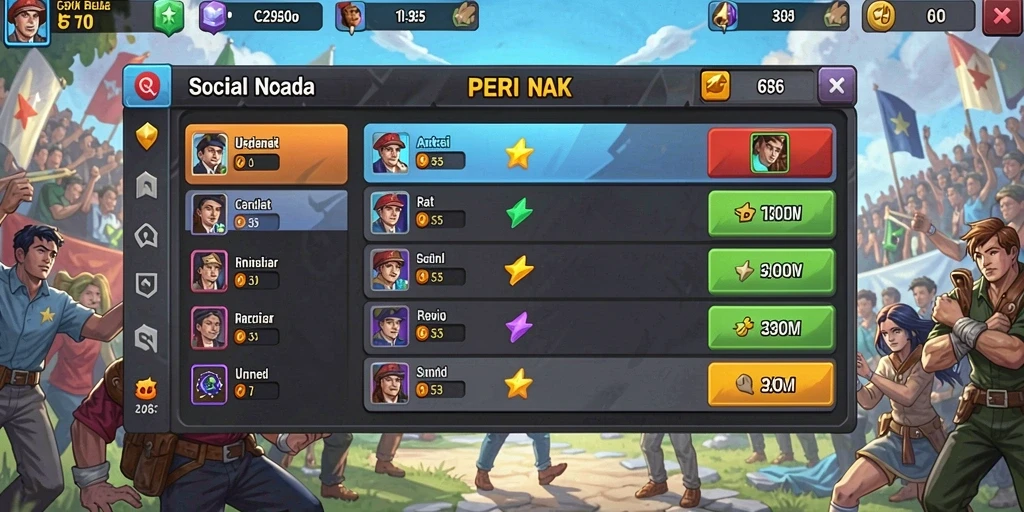 Tampilan awal NAGAWIN yang menarik dan penuh warna.