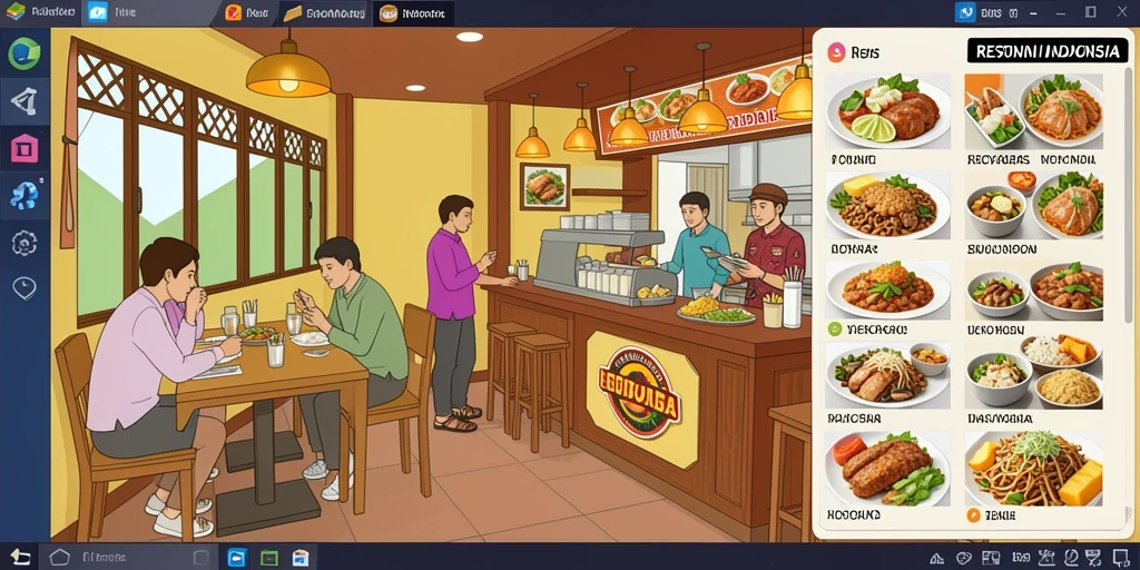 Tampilan antarmuka yang intuitif dan menarik.