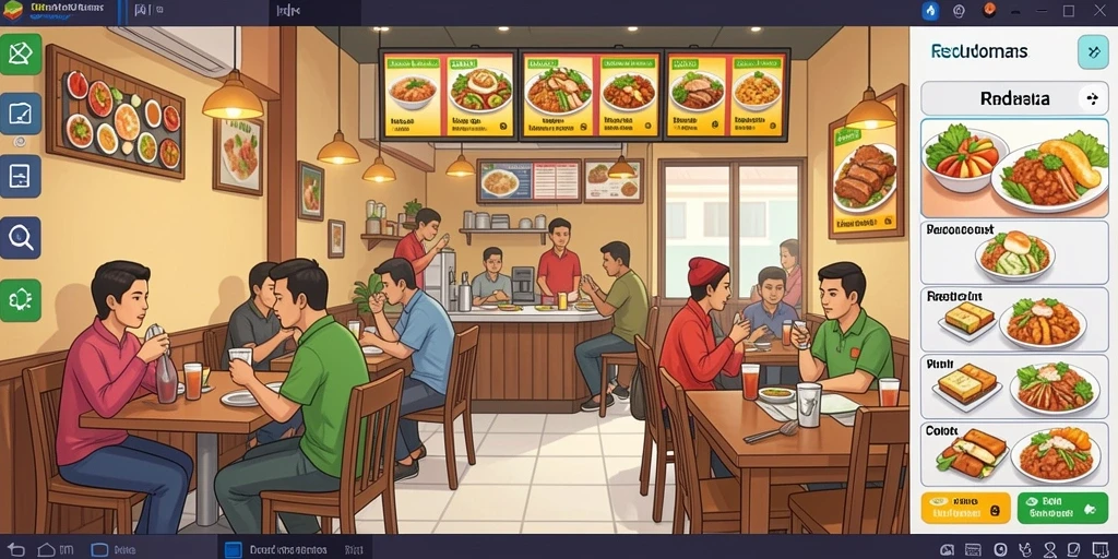 Tampilan antarmuka pengguna yang menarik.