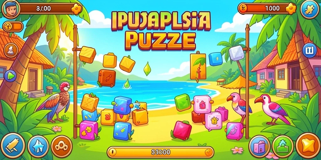 Tampilan awal game SVIP3 yang menarik.