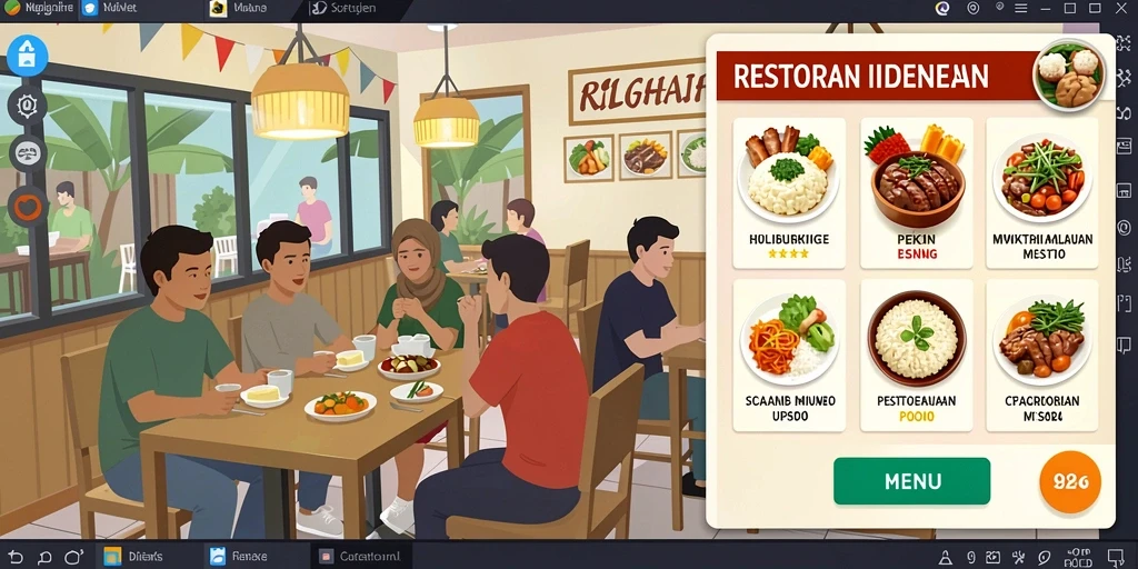 Tampilan antarmuka yang user-friendly dan menarik.